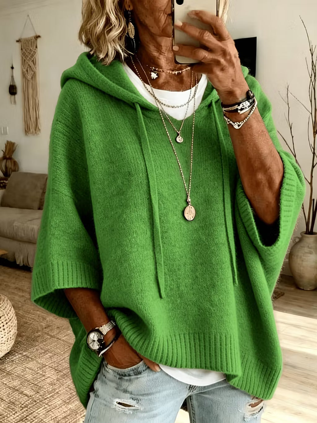 Zoralisse - Sweat à capuche oversize et confortable