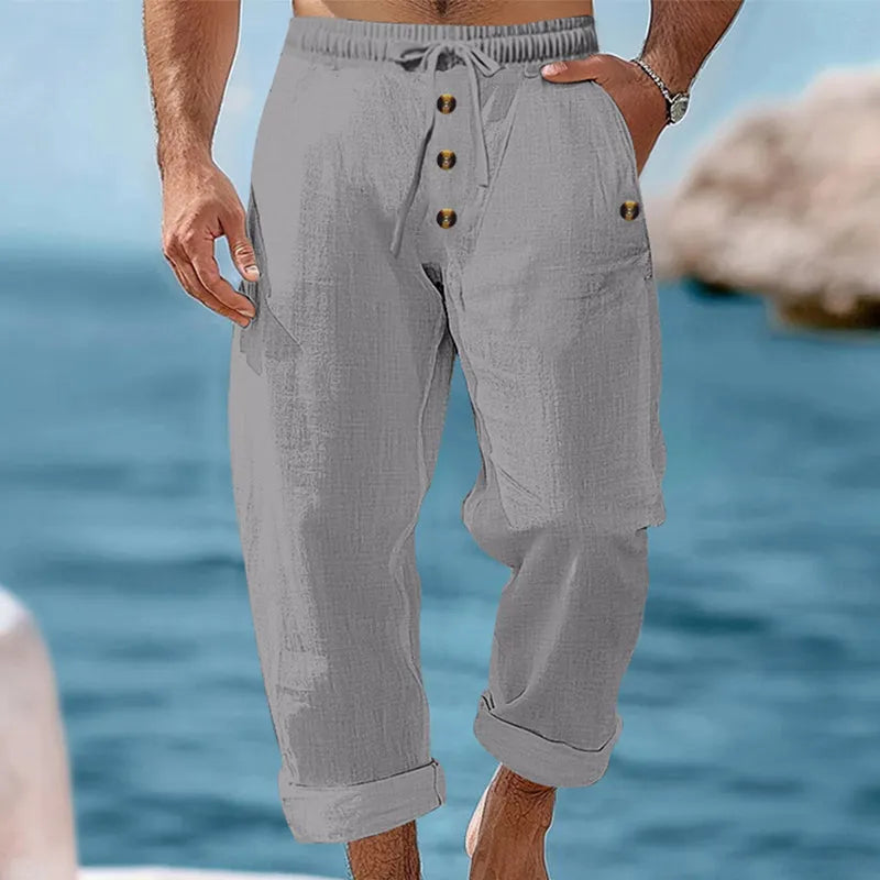 Seymour - Pantalon estival à cordon de serrage
