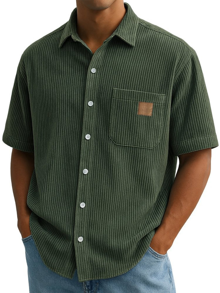 Anwick - Chemise côtelée douce