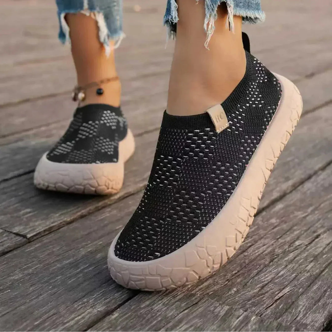 Allegra - Baskets sans lacets rembourrées