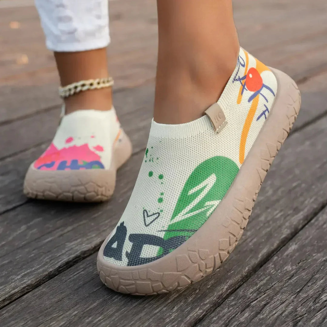 Allegra - Baskets sans lacets rembourrées