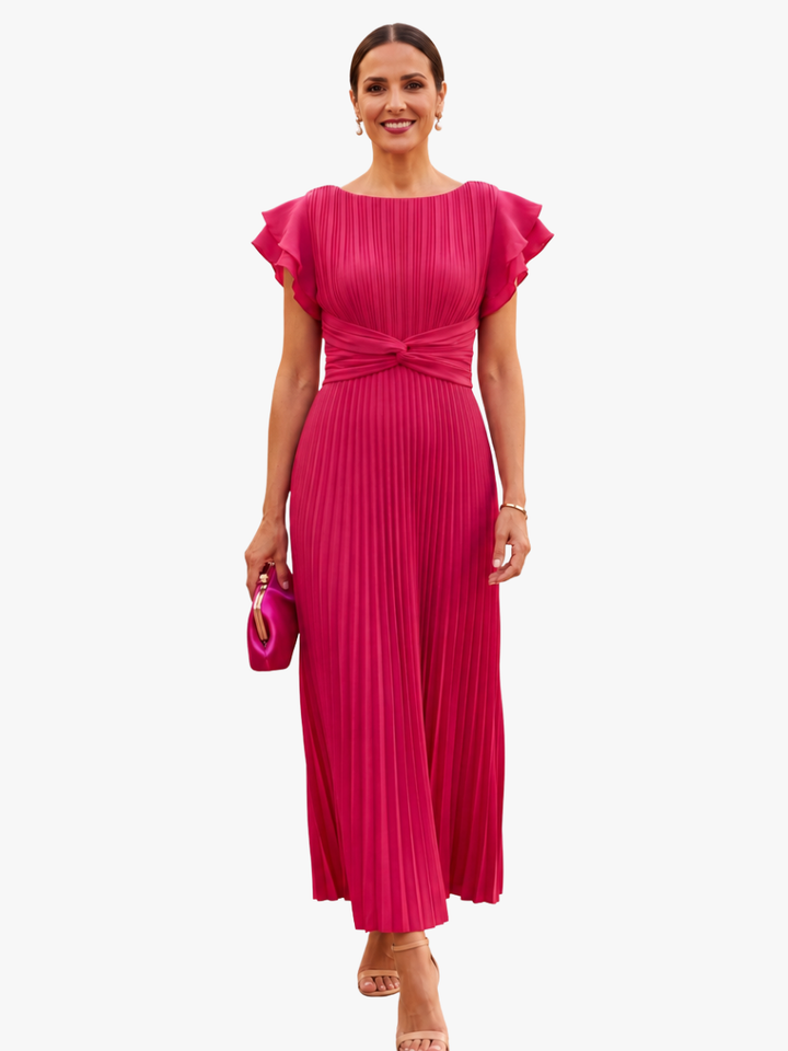Novalie - Robe longue plissée fluide