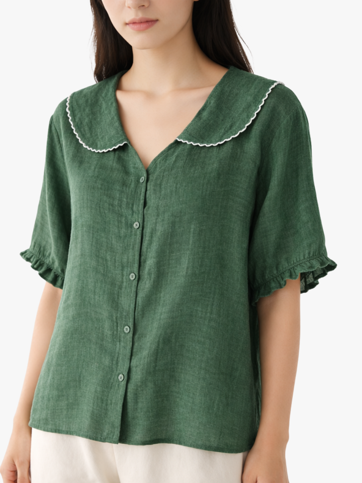 Ceryssa - Blouse au toucher doux
