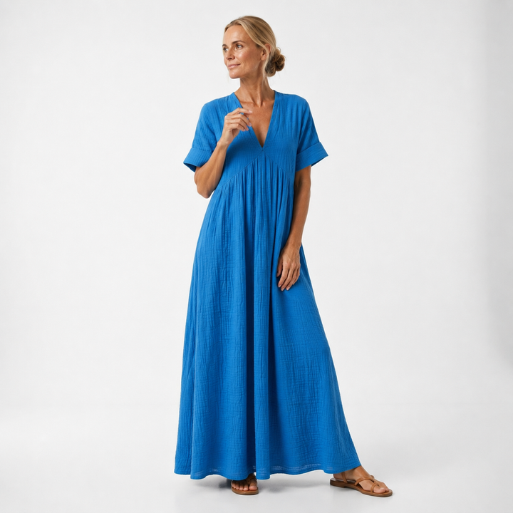 Shannon - Robe longue aérienne