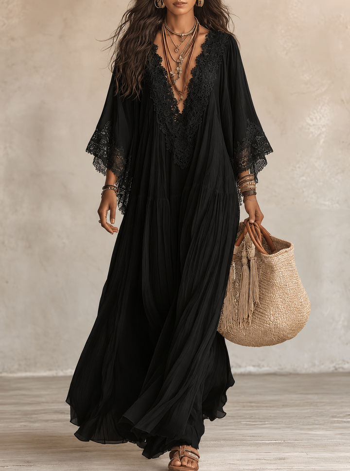 Annelis - Robe longue éthérée