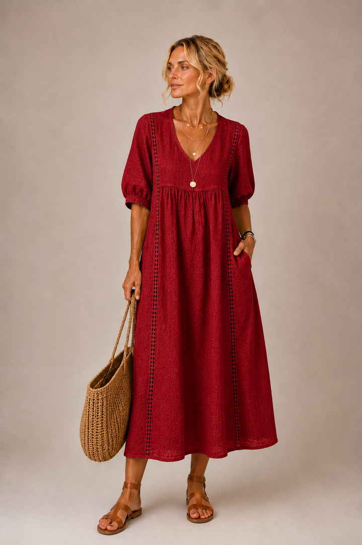 Caralyn - Robe midi légère