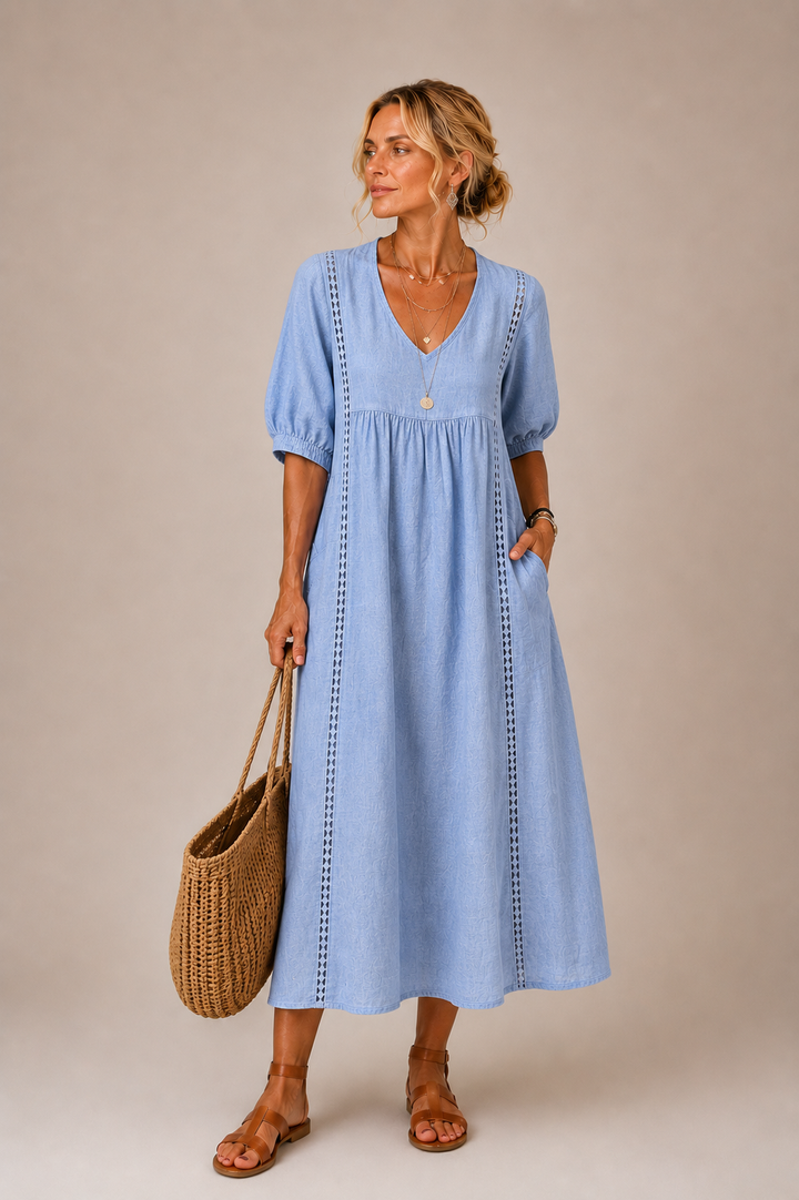 Caralyn - Robe midi légère