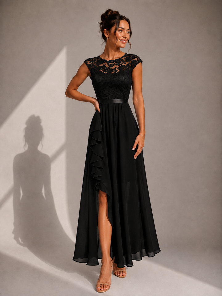 Ainsley - Robe de soirée brodée