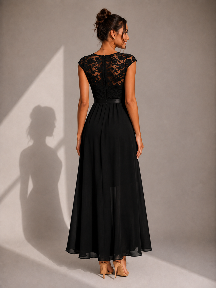 Ainsley - Robe de soirée brodée