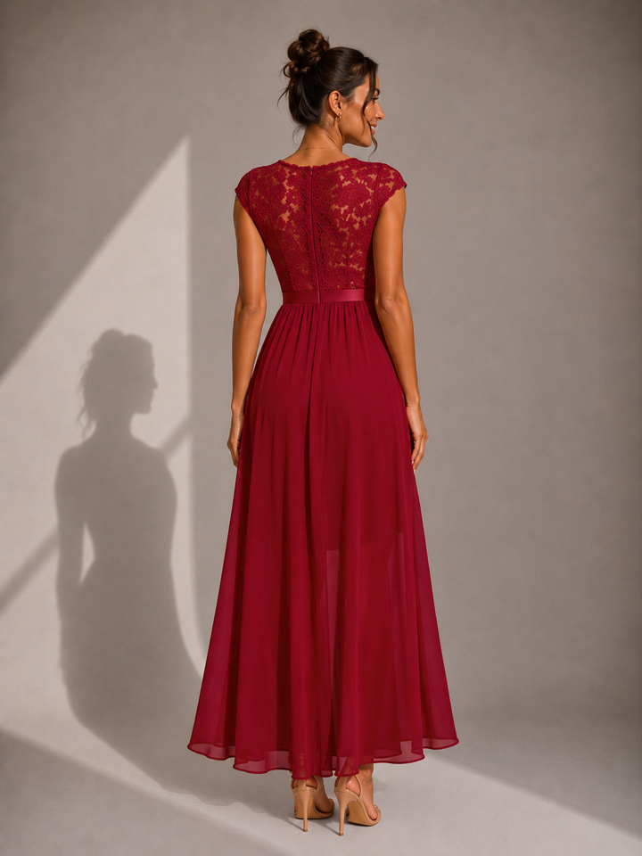 Ainsley - Robe de soirée brodée
