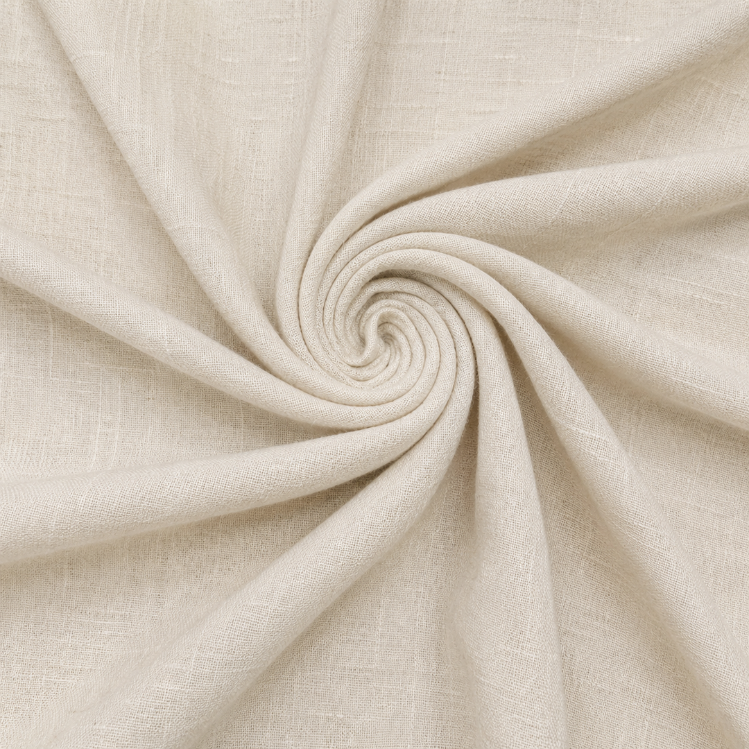 Aeloria - Robe portefeuille midi en lin premium
