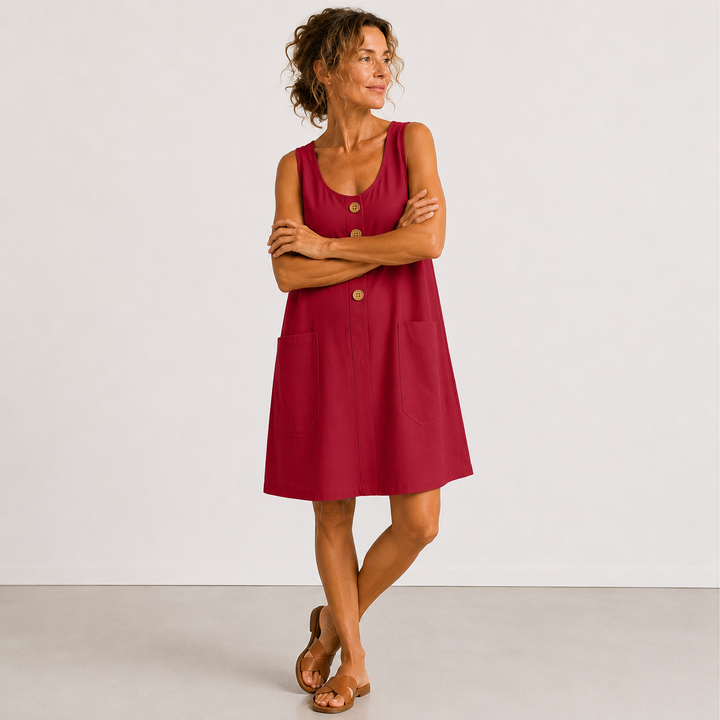 Rosamonde - Robe estivale en lin léger