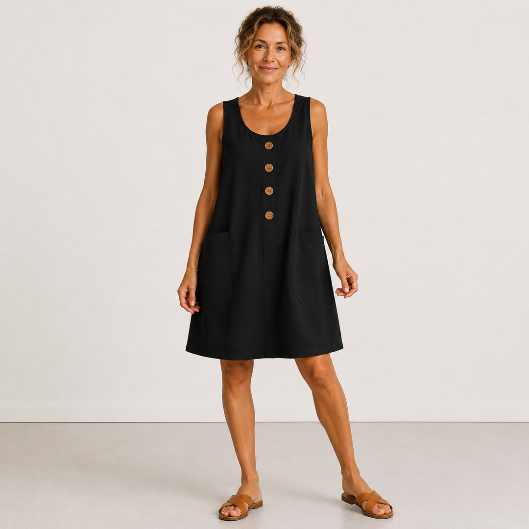 Rosamonde - Robe estivale en lin léger