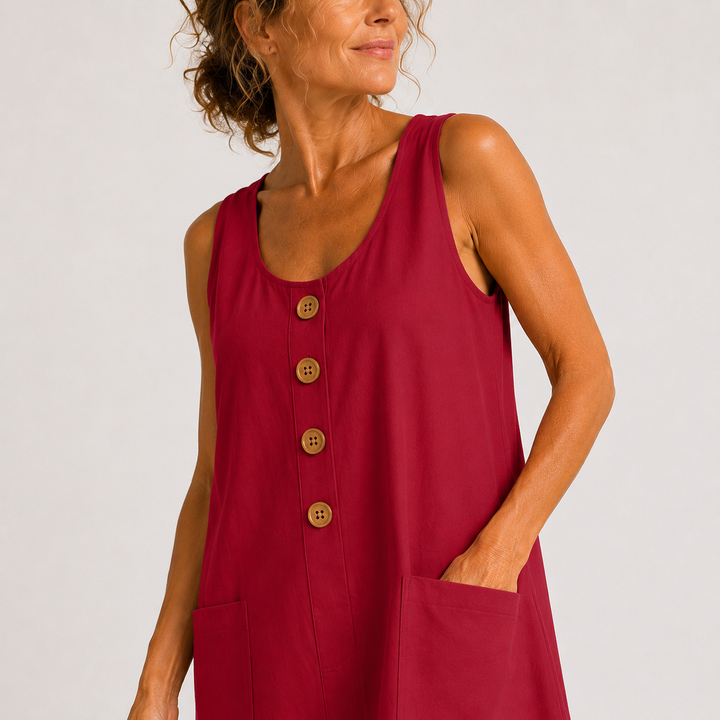 Rosamonde - Robe estivale en lin léger