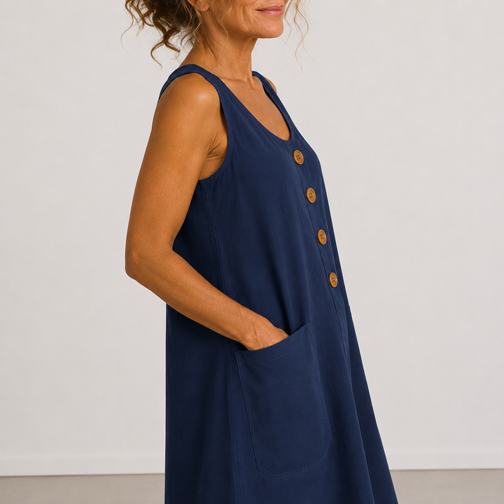 Rosamonde - Robe estivale en lin léger