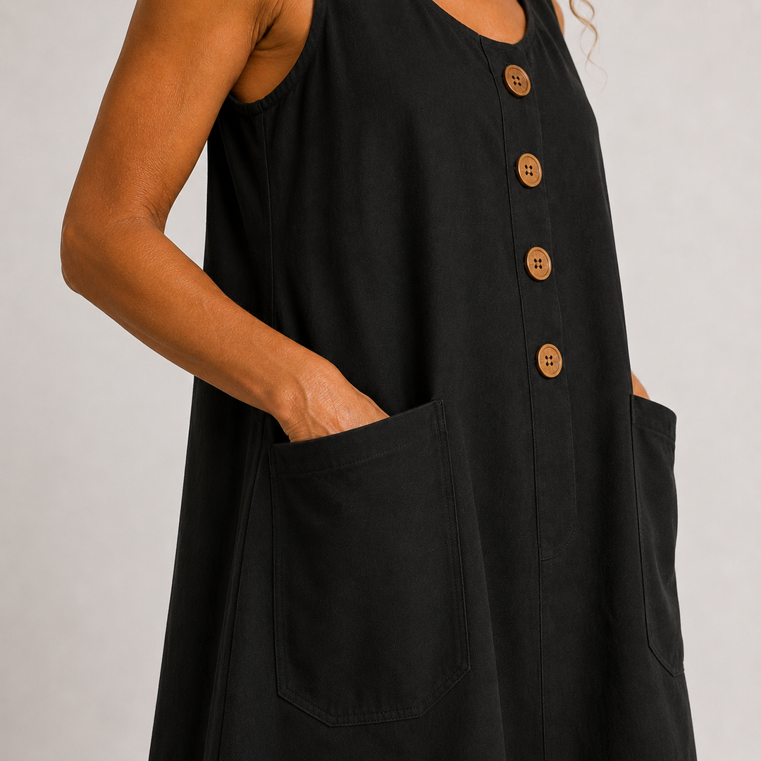 Rosamonde - Robe estivale en lin léger