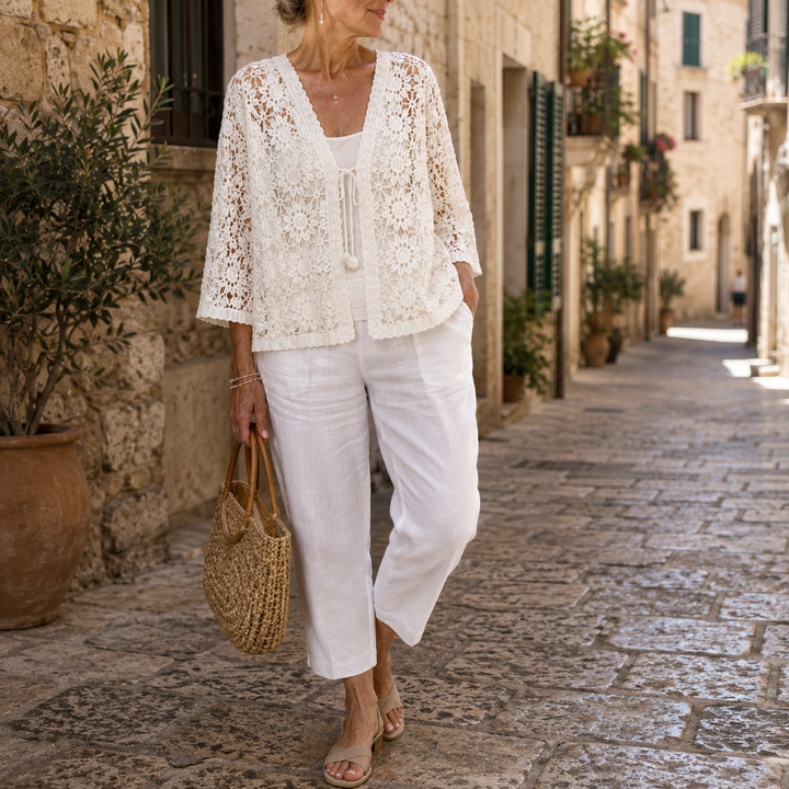 Aralynne - Cardigan léger ouvert