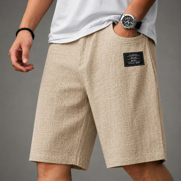 Caelan - Short en lin raffiné