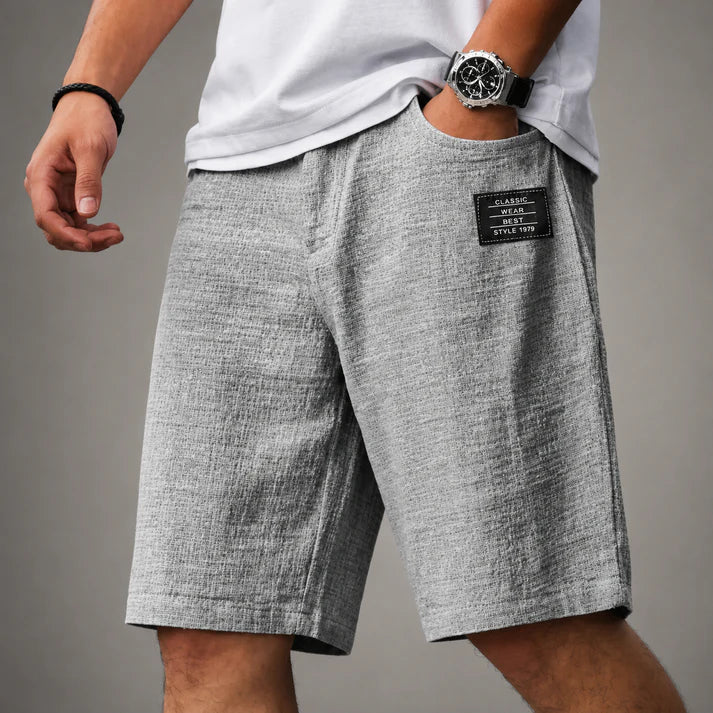 Caelan - Short en lin raffiné