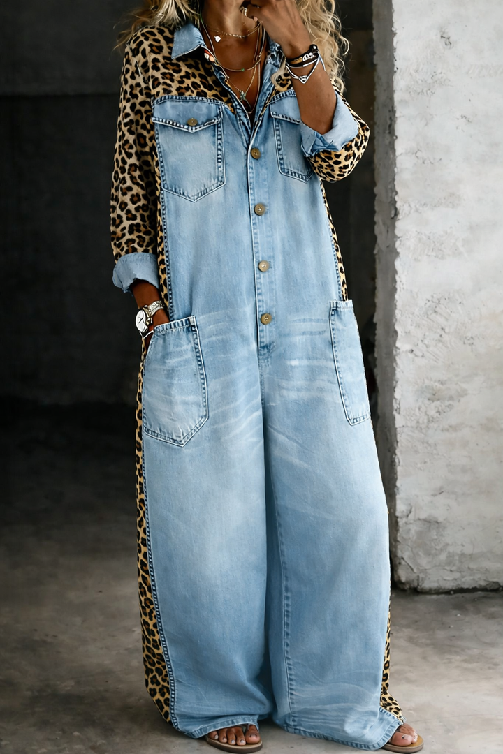 Arabeth - Blouse indigo douce au toucher