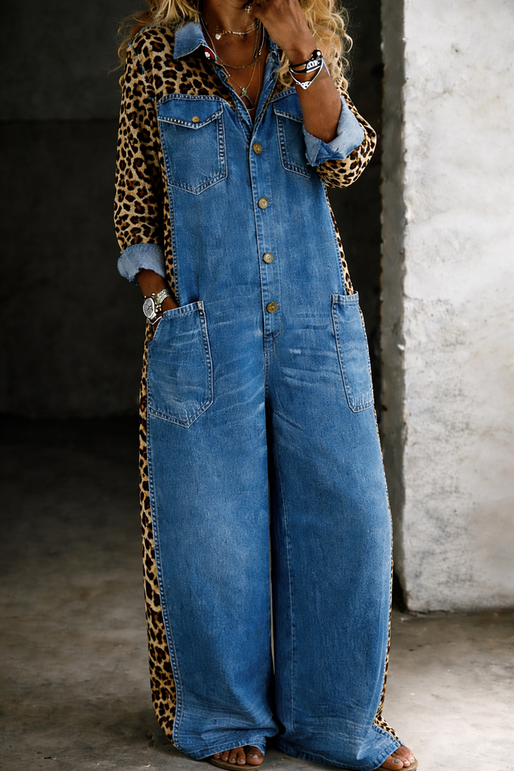 Arabeth - Blouse indigo douce au toucher