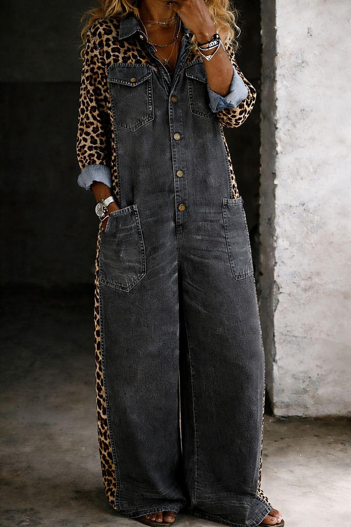 Arabeth - Blouse indigo douce au toucher