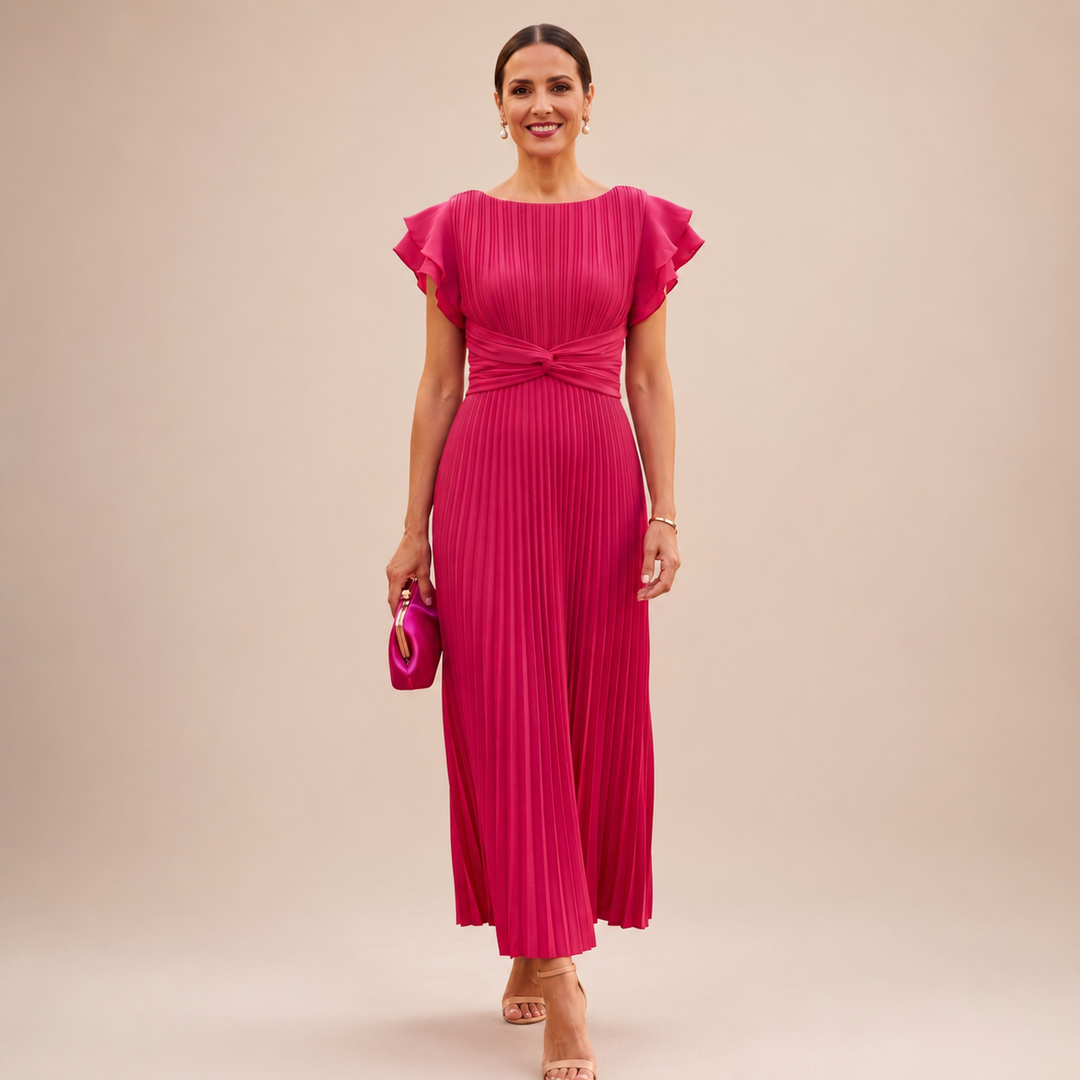 Novalie - Robe longue plissée fluide