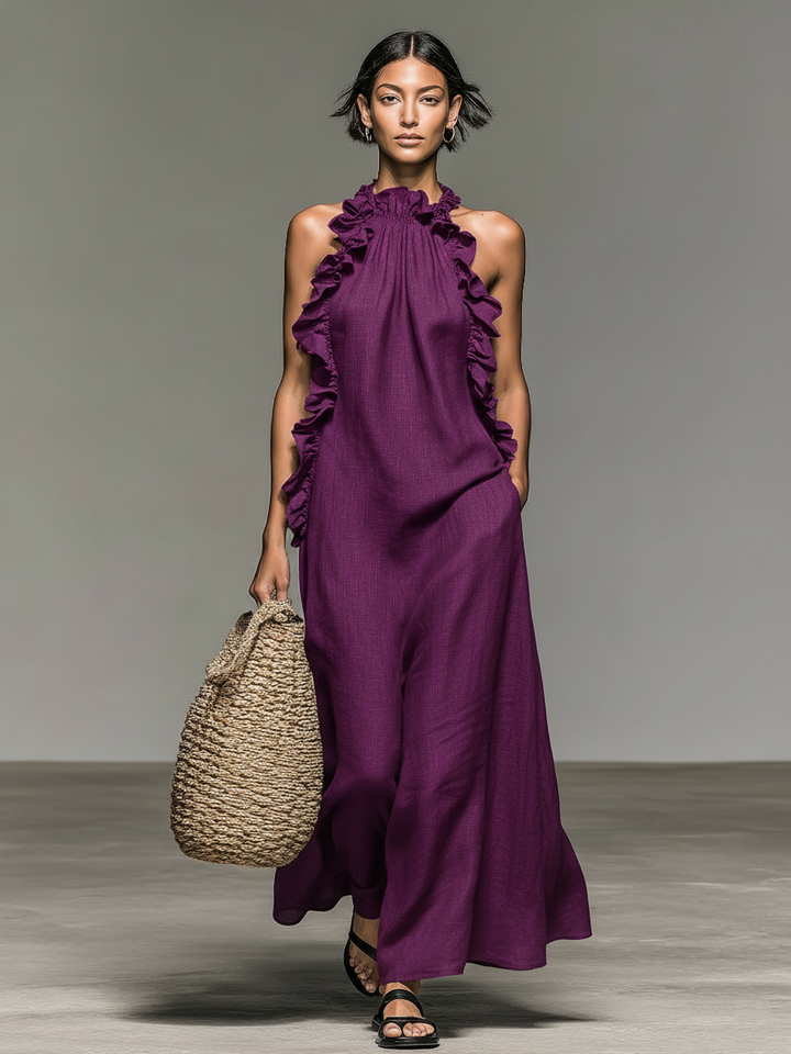 Vionessa - Robe longue au toucher doux