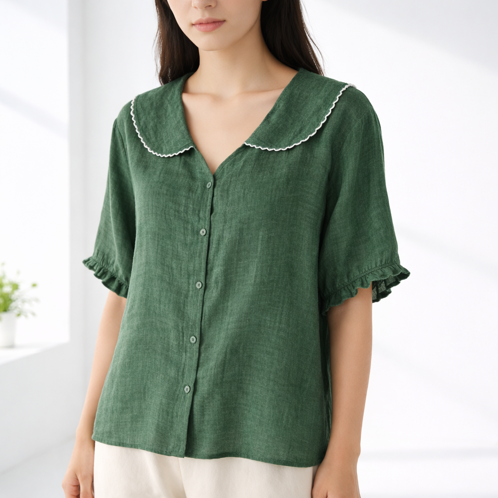 Ceryssa - Blouse au toucher doux