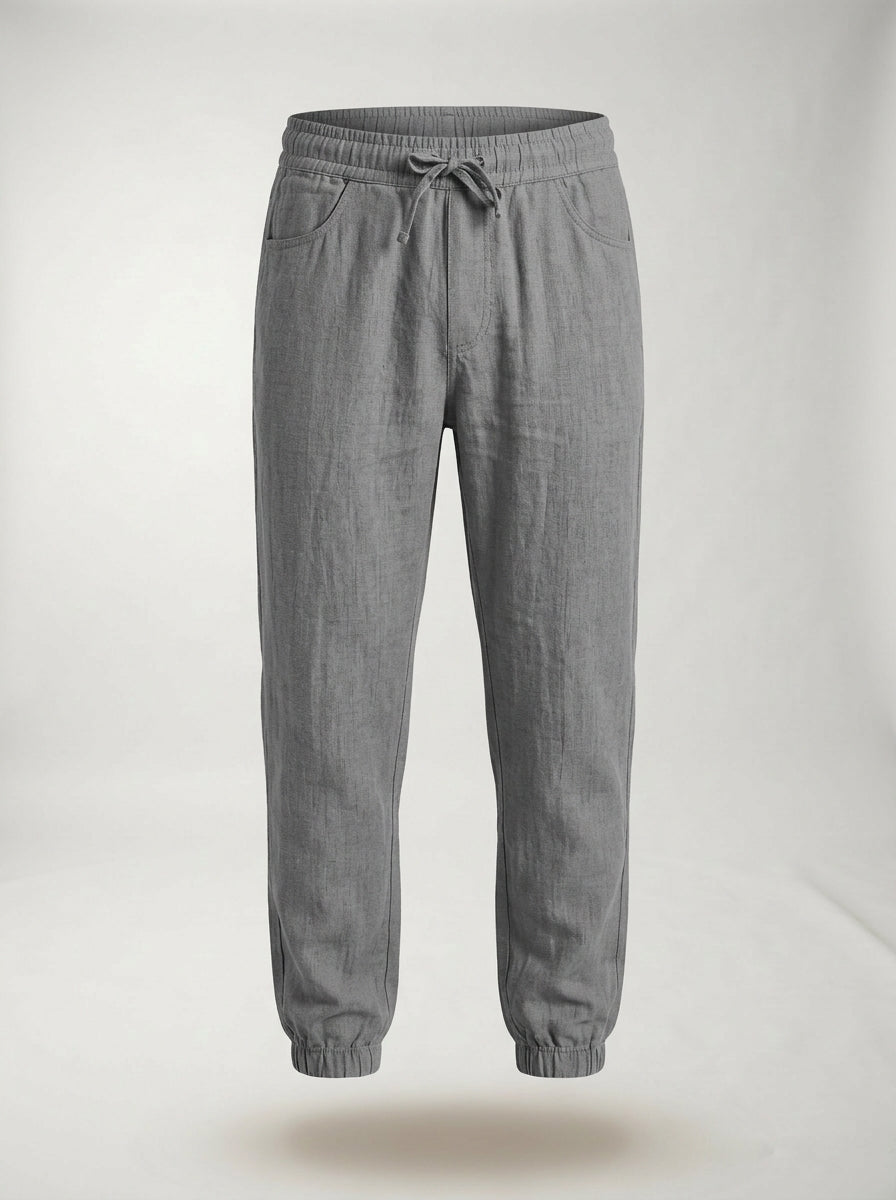 Carrick - Pantalon jogger en lin léger