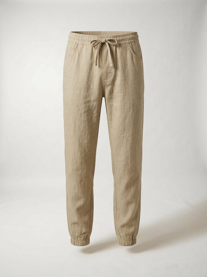 Carrick - Pantalon jogger en lin léger