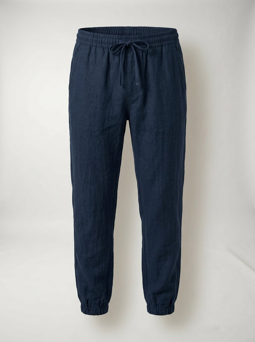 Carrick - Pantalon jogger en lin léger