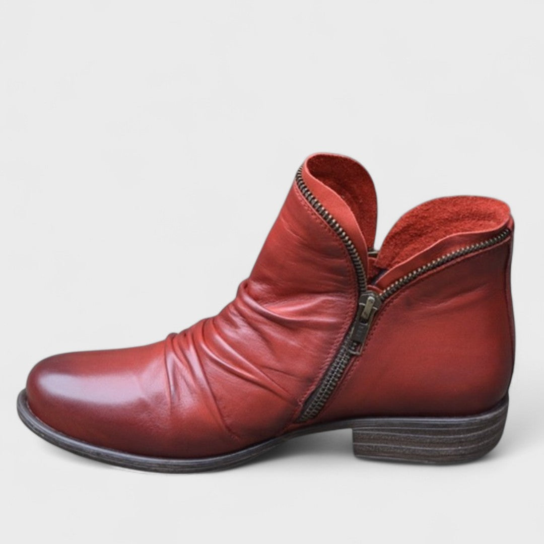 Endora - Bottines raffinées à zip latéral