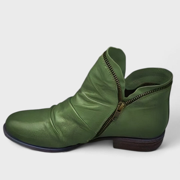 Endora - Bottines raffinées à zip latéral