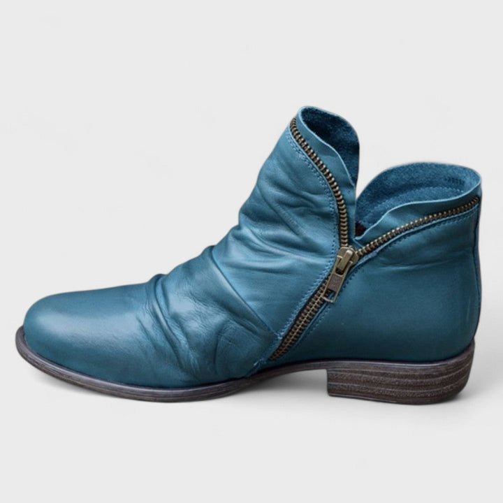 Endora - Bottines raffinées à zip latéral