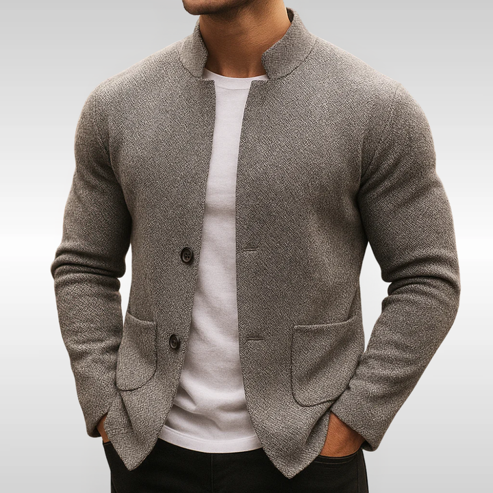 Roderick - Cardigan texturé