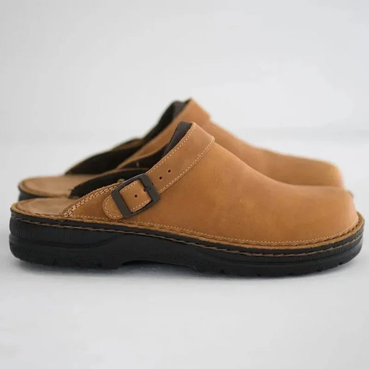 Gregor - Sabots en cuir classiques et confortables