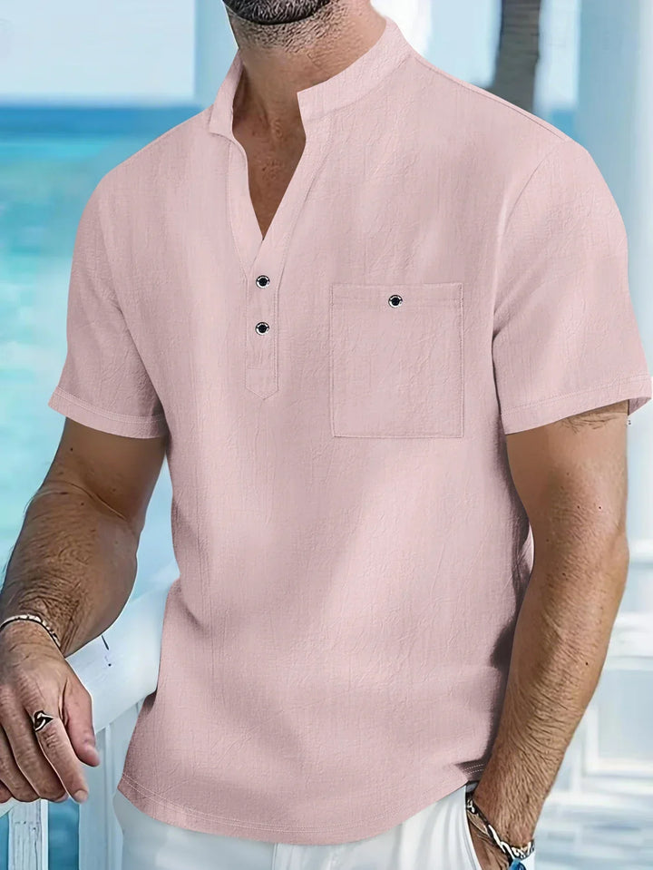Edric - Chemise estivale texturée