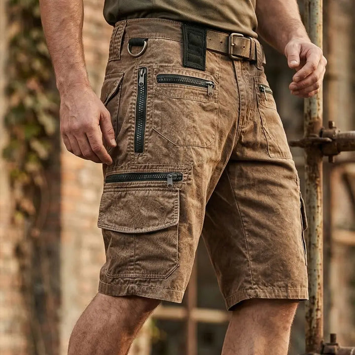 Wesley - Short cargo résistant