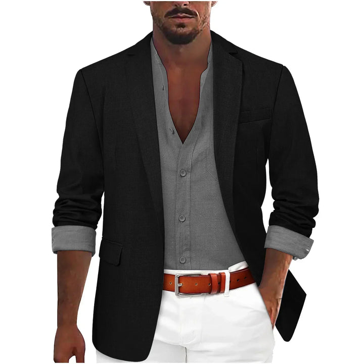Farington - Blazer en lin sur mesure