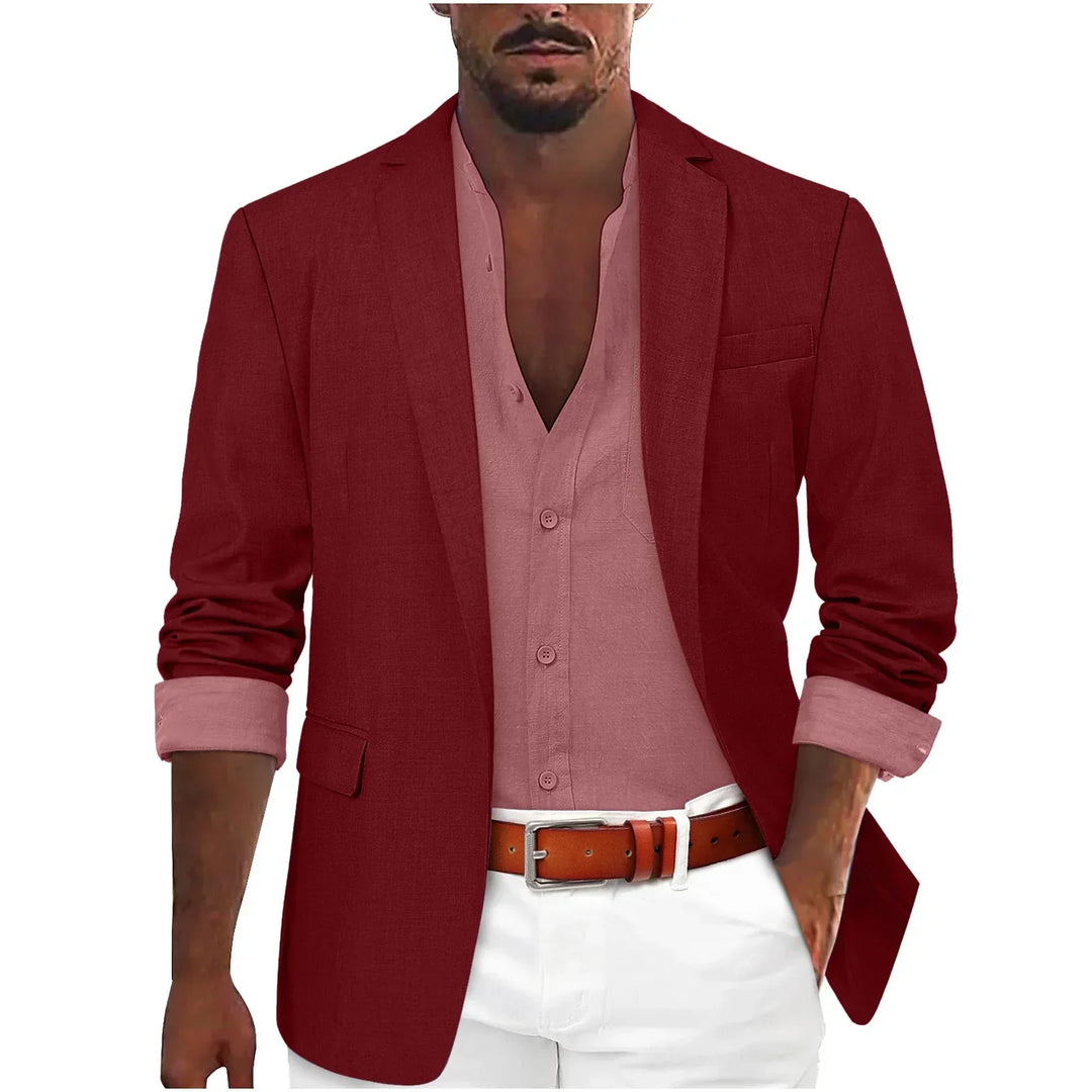 Farington - Blazer en lin sur mesure