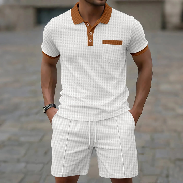 Huxford - Ensemble polo doux au toucher