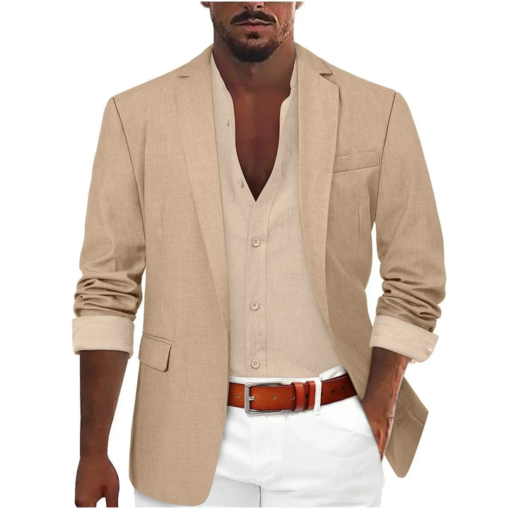 Farington - Blazer en lin sur mesure