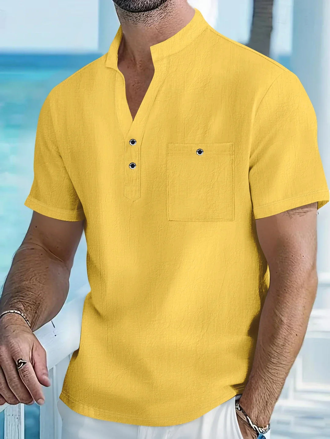 Edric - Chemise estivale texturée