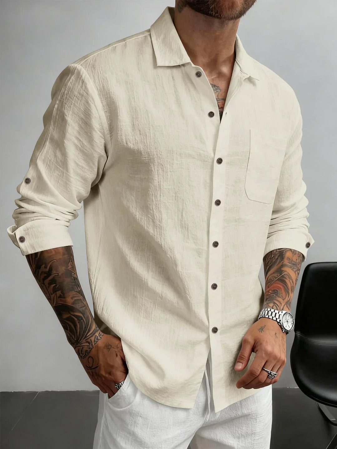 Clayton - Chemise d'été aérée