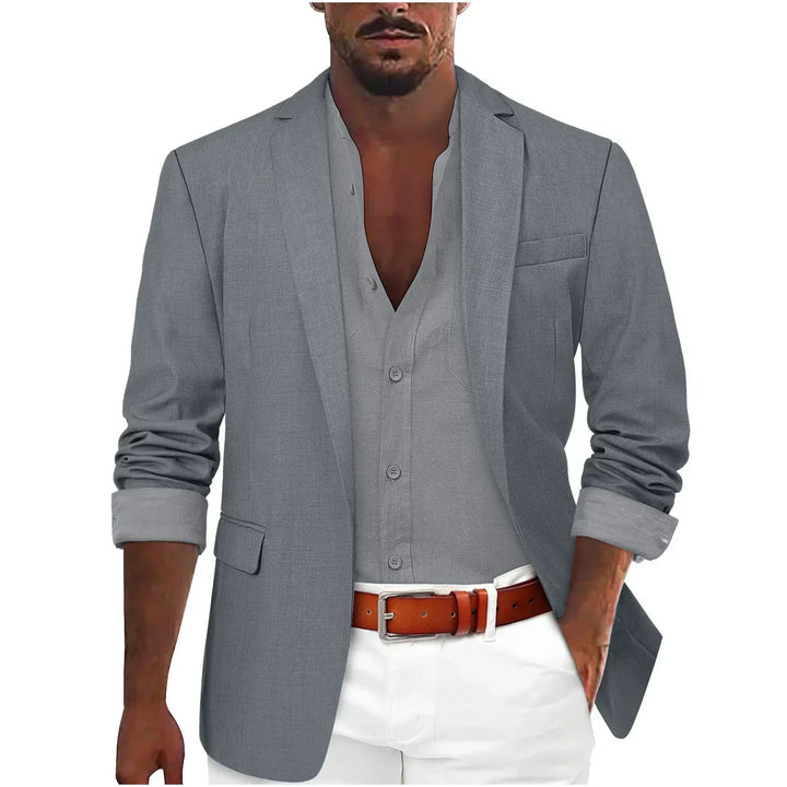 Farington - Blazer en lin sur mesure