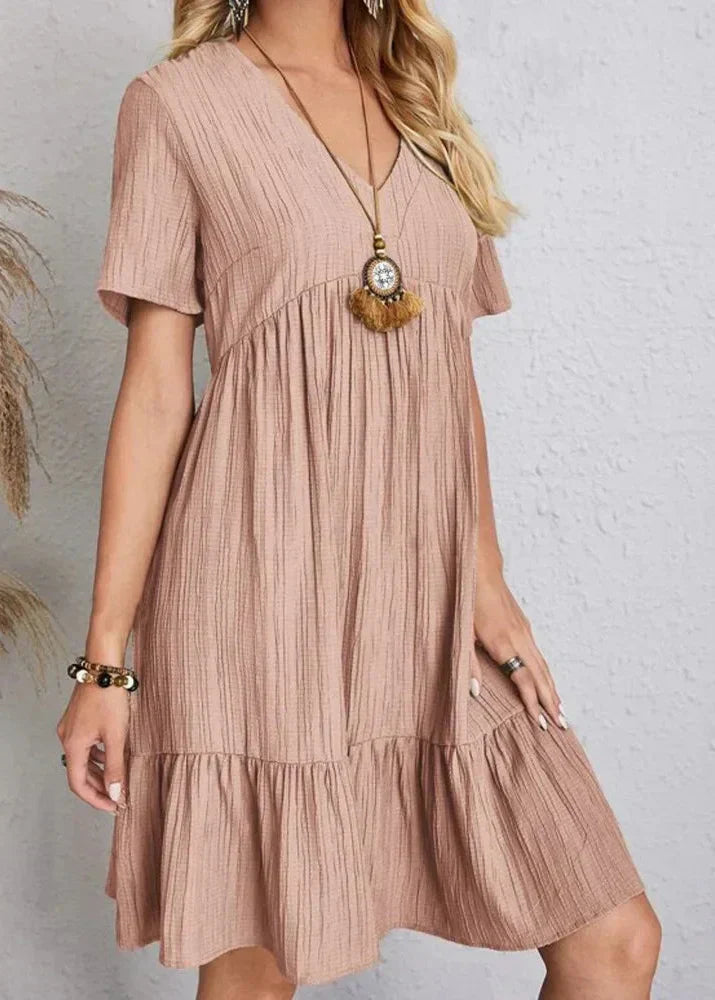 Flavia - Robe fluide à étages