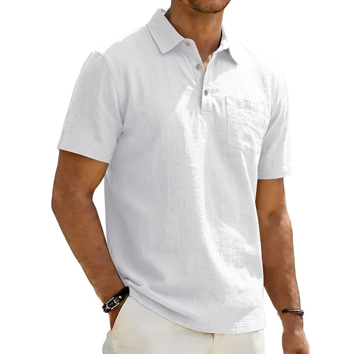 Grafton - Polo texturé à manches courtes