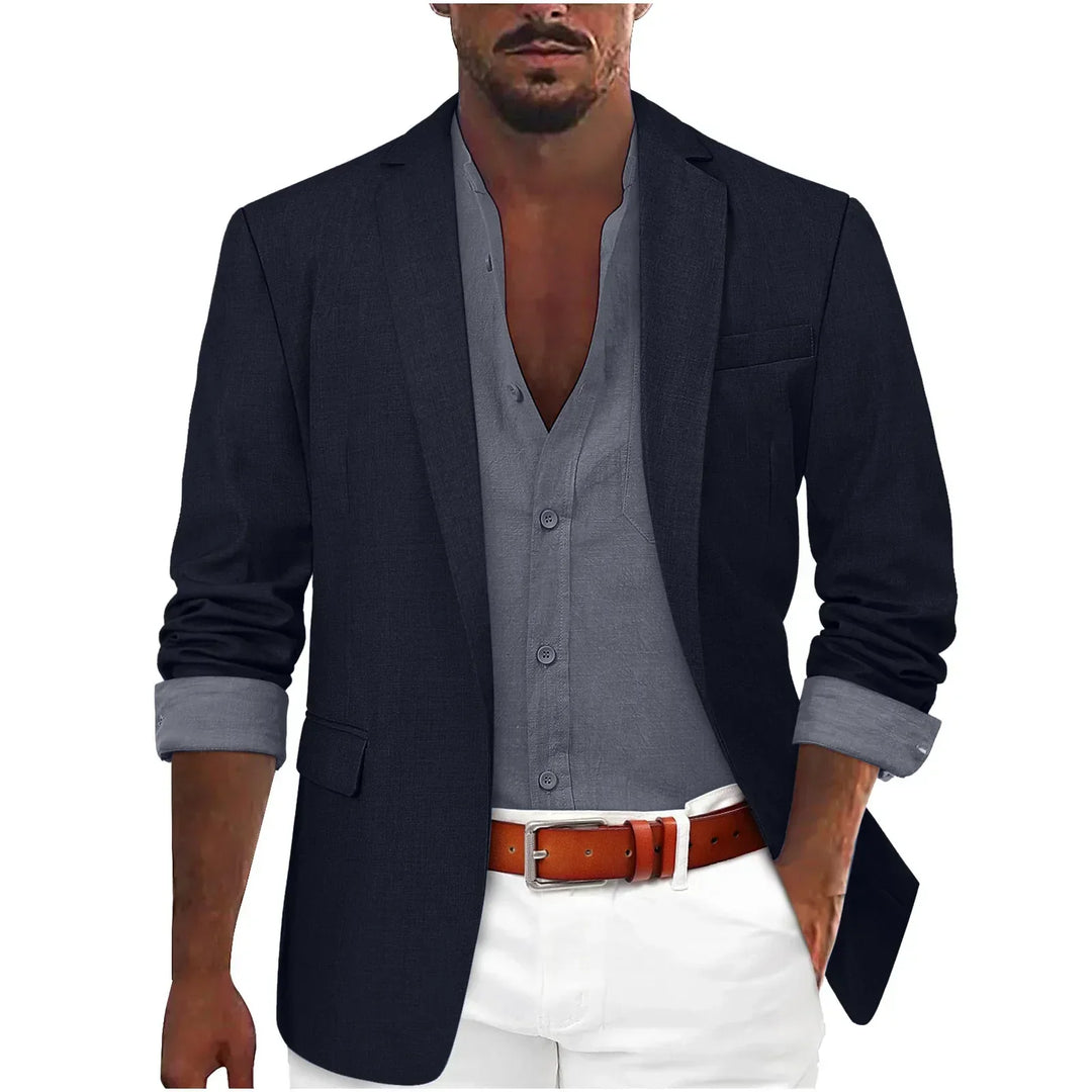 Farington - Blazer en lin sur mesure