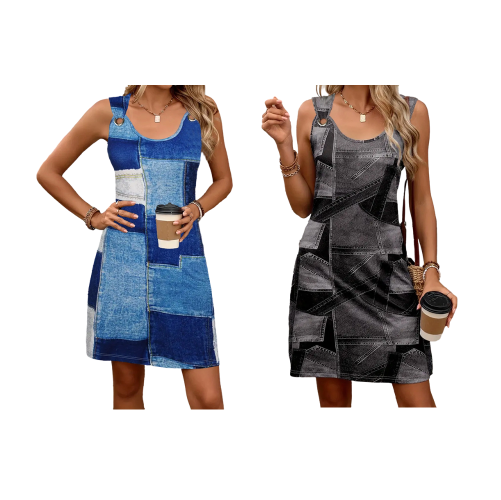 Havilah - Robe en denim au toucher doux